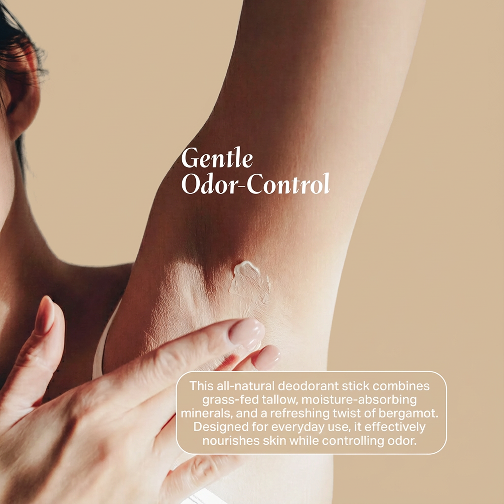 Natural Tallow Deodorant Stick