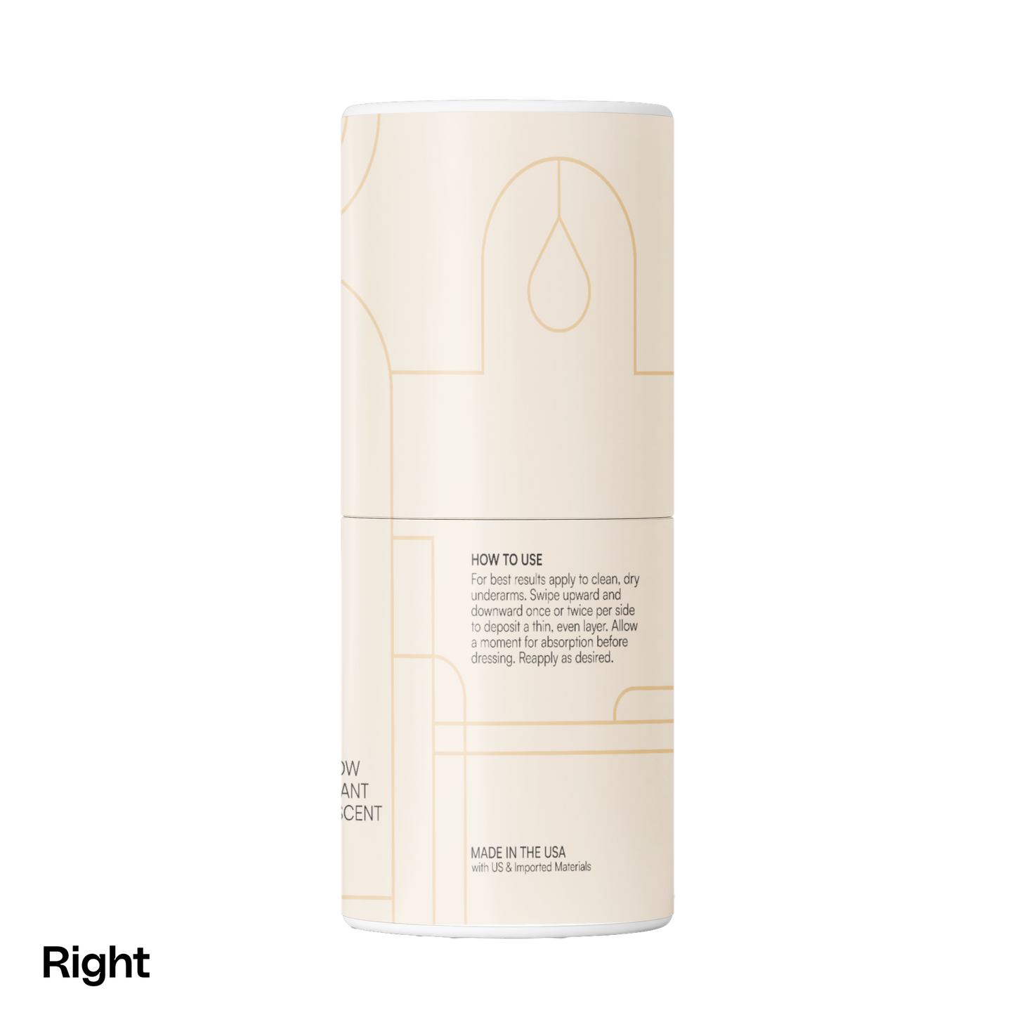 Natural Tallow Deodorant Stick