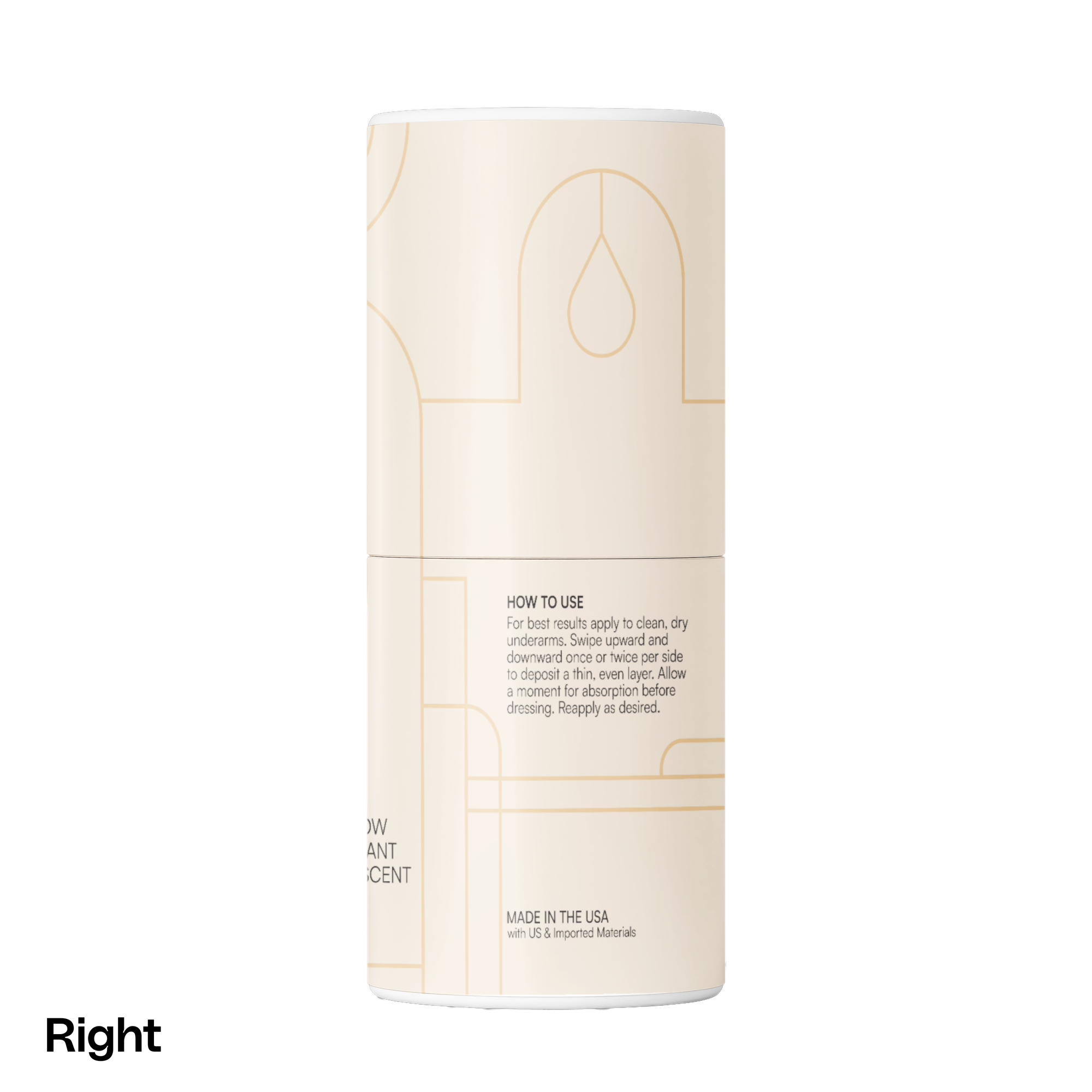 Natural Tallow Deodorant Stick