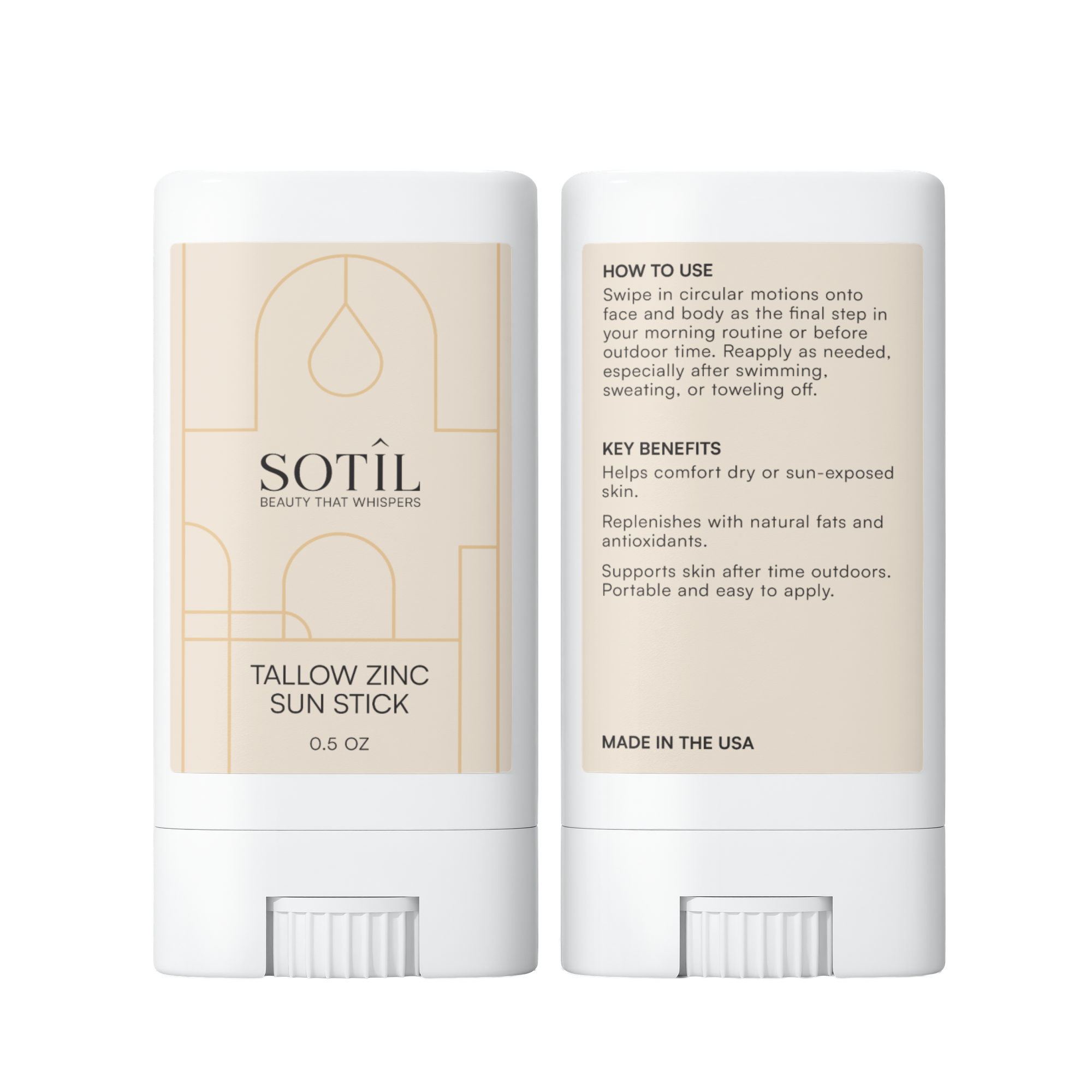 Tallow Zinc Sun Stick